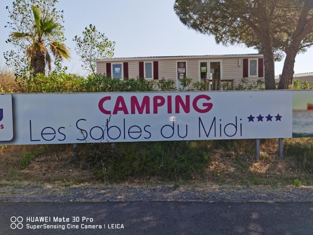 Campingplatz Mobil Les Sables Du Midi 4 Etoiles *